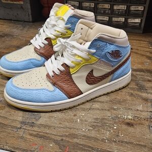 Jordan 1 Fearless Maison Chateau Rouge